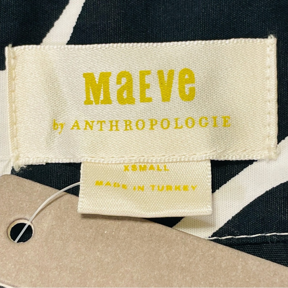 MAEVE by ANTHROPOLOGIE The Bettina Tiered Shirt Dress - Picture 7 of 9